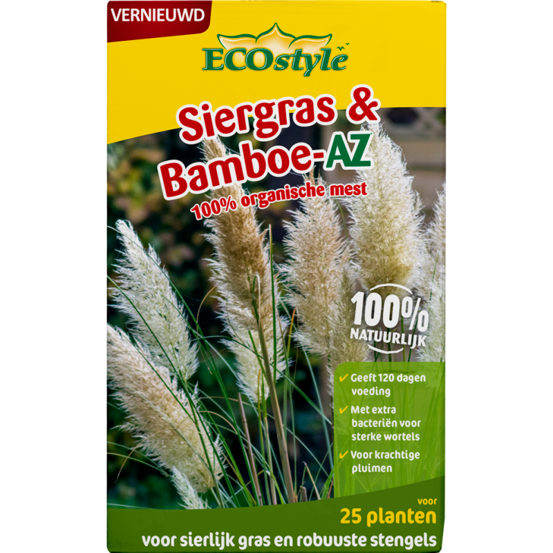 ECOstyle Siergras en Bamboe Mest-AZ 800 g | Gardline