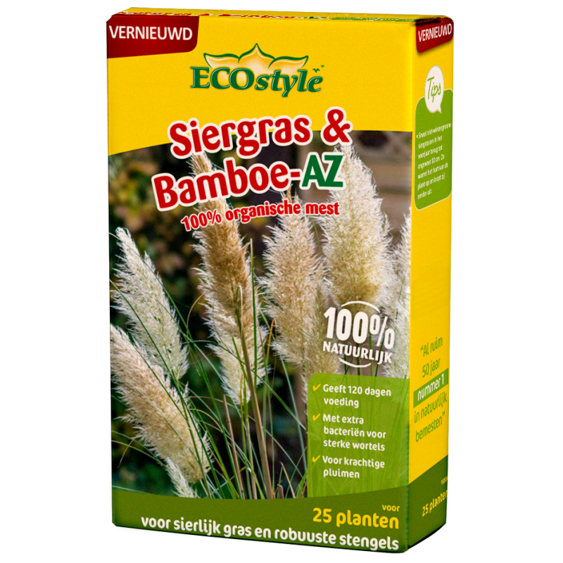 ECOstyle Siergras en Bamboe Mest-AZ 800 g | Gardline