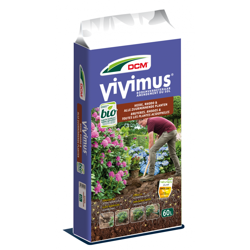 DCM Vivimus Bodemverbeteraar voor zure grond 60 L | Gardline