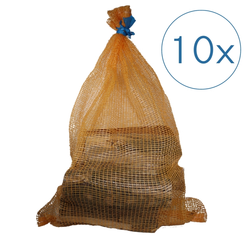 10 netzakken Berkenhout haardhout brandhout | Gardline