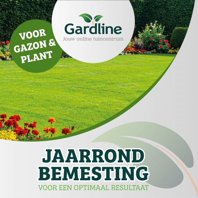 Gardline Planten & Gazon | Jaarrond pakket | 500 m²